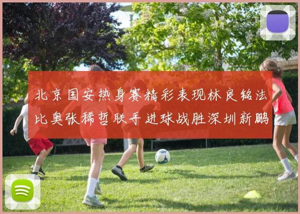 北京国安热身赛精彩表现林良铭法比奥张稀哲联手进球战胜深圳新鹏城